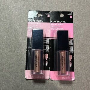 Lot of 2 Covergirl Liquid Glitter Eye Shadow